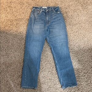 Abercrombie & Fitch Men's Straight Blue Jeans